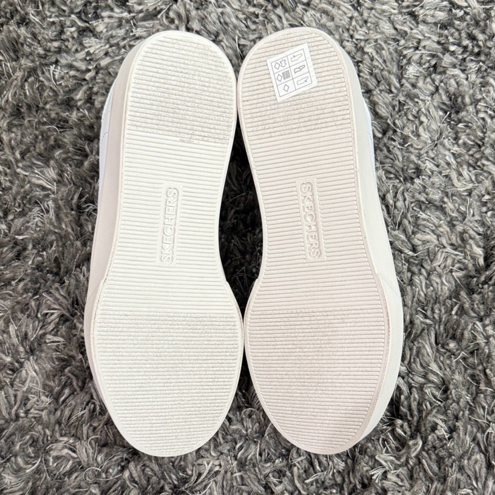 Skechers White and Blue Sneakers - Picture 6 of 6